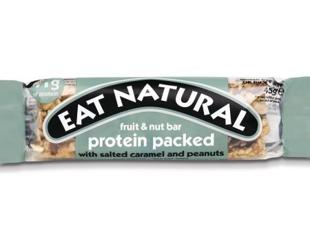 Eat Natural Protein Packed Salted Caramel 40g Supply