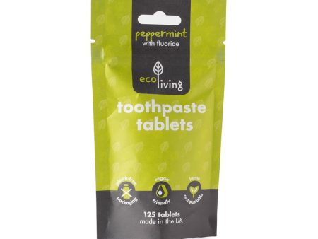 Ecoliving Toothpaste Fluoride - 125 Tablets Online