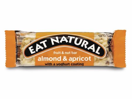 Eat Natural Almond & Apricot Bar with Yogurt Coating 40g Fashion