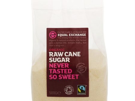 Equal Exchange Organic and Fairtrade Raw Cane Sugar 500g Hot on Sale