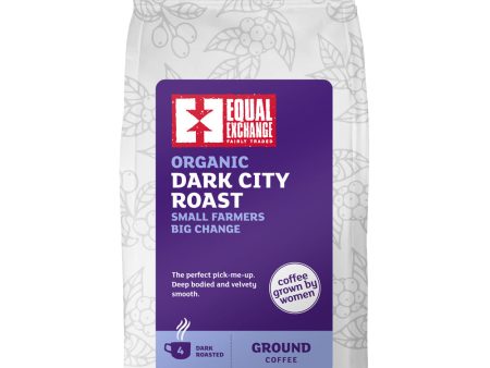 Equal Exchange Organic & Fair Trade Dark Roast & Ground Coffee 200g Hot on Sale