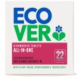 Ecover All in One Dishwasher Tablets 22 tablets Online now