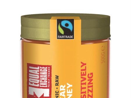 Equal Exchange Organic Fairtrade Raw Clear Honey 500g For Sale