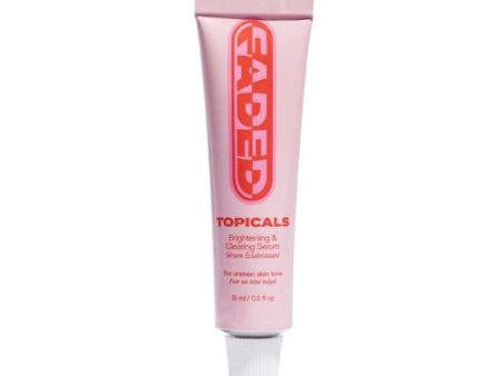 Faded Topicals 15ml brightening  clearing serum Online