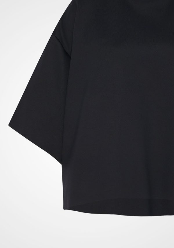 Boxy Turtleneck Top For Cheap