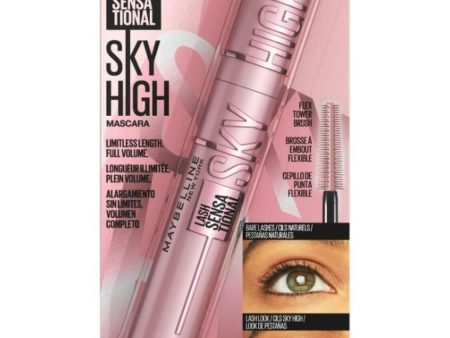 MAYBELLINE LS SKY HIGH WASH VERY BLACK 801 For Cheap