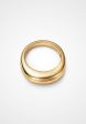 Vaulted, 18K Yellow Gold Ring Supply