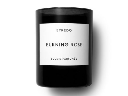 Burning Rose Candle on Sale