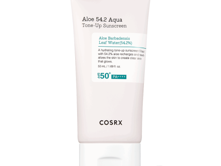 COSRX Aloe 54.2 Aqua Tone-up Sunscreen SPF 50+ PA++++ 50ml Hot on Sale