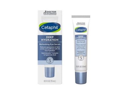 Cetaphil deep hydation eye serum 0.5 fl oz For Sale