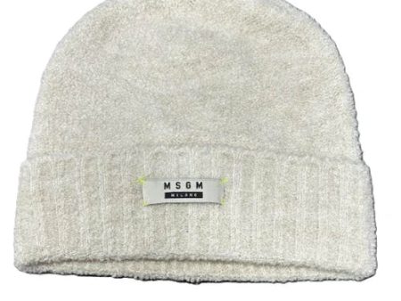 Logo Patch Knitted Beanie For Sale