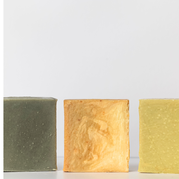 Ayurvedic Soap Box: Neem Soap , Turmeric Soap, & Charcoal Soap Trio Fashion