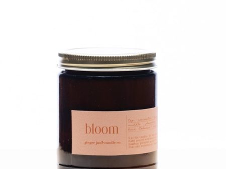 Ginger June Candle Co. BLOOM - 8 oz Soy Candle Online now