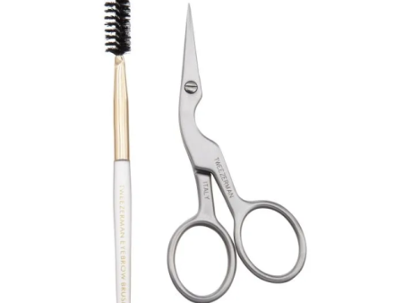 Tweezerman  Brow Shaping Scissors and Brush For Discount