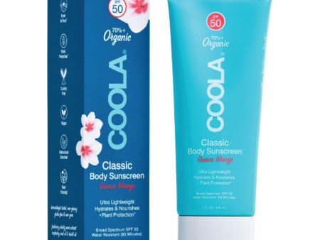 COOLA Classic Body Organic Sunscreen Lotion SPF 50 - Guava Mango Online now